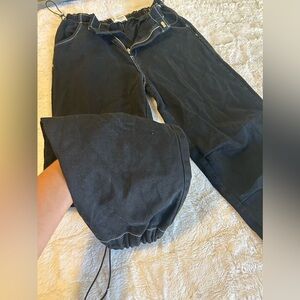 Denim collection bought in Italy ..size EUR 34 Color black. Never used